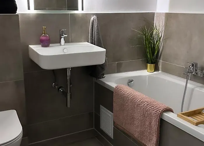 Deluxe Mit Terrasse 아파트 *